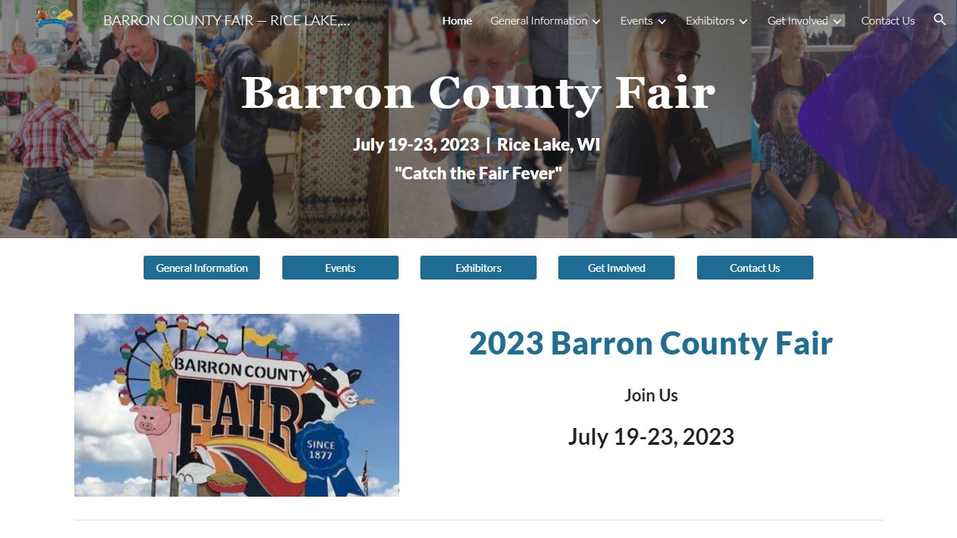 BARRON COUNTY FAIR — RICE LAKE, WISCONSIN
